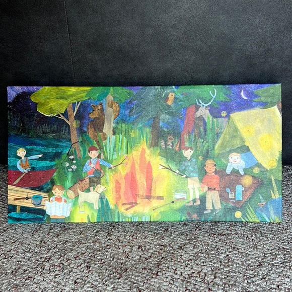 CAMPFIRE KIDS | CANVAS WALL ART - Picture 2 of 7